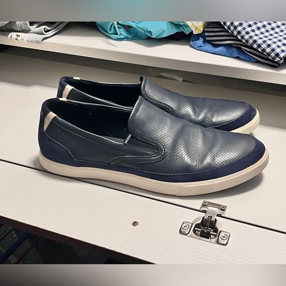 Cole Haan Men's Grand Os. Blue Casual Slip On Shoes 11.5 - Picture 2 of 11